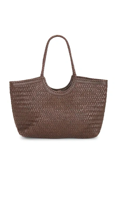 Casa Clara Kit Tote Bag In Dark Cocoa