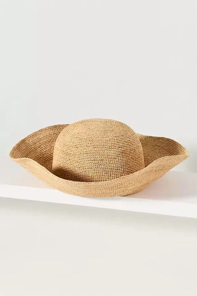 Casa Clara Lagoon Sun Hat In Brown