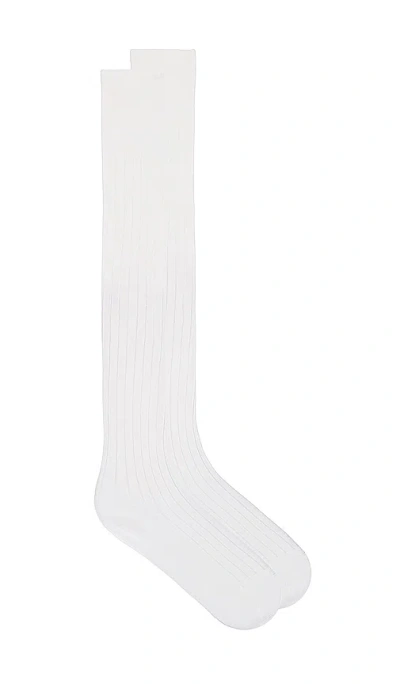 Casa Clara Lake Socks In White