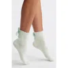 Casa Clara Lila Bow Quarter Socks