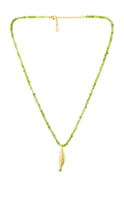 Casa Clara Lume Necklace In Green