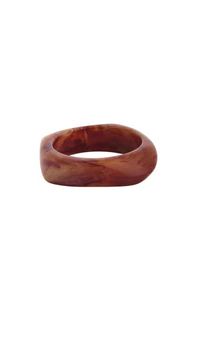 Casa Clara Luna Bangle In Brown