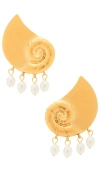 Casa Clara Nami Earrings In Gold