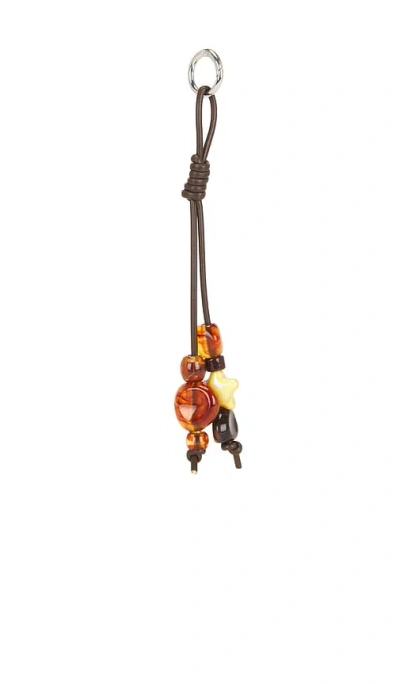 Casa Clara Nash Keychain In Brown
