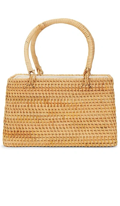 Casa Clara Ophelia Bag In Rattan