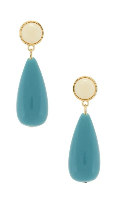 Casa Clara Pismo Drop Earrings In Western Turquoise