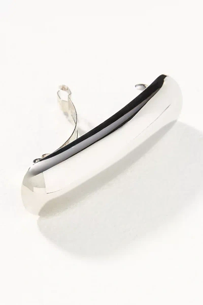 Casa Clara Shore Metal Barrette In Silver