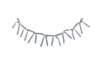Casa Edel Bow Chain In Black