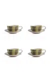 Casa Hermana Frida Green Tea Set-of-four