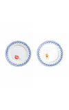 Casa Hermana - Loungers Waves Dessert Plates Set-of-two - Multi