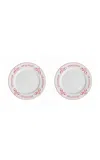 Casa Hermana - Red Bandana Dinner Plates Set-of-two - Red