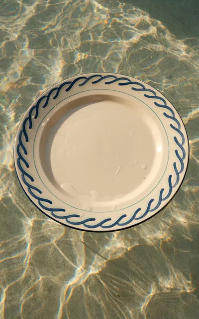 Casa Hermana - Spf26 Waves Dinner Plates Set-of-two - Multi