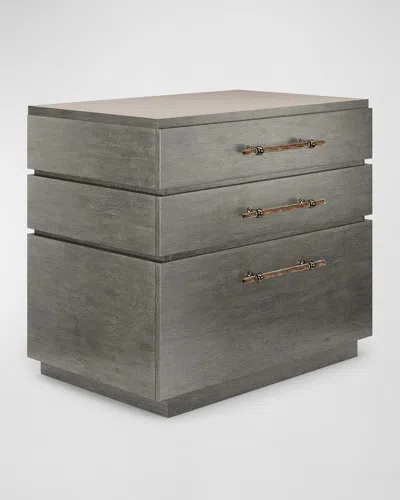 Casa Ispirata Mattone Lateral File Cabinet In Gray