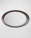 Casa Ispirata Visage Oval Mirror, 54" In Brunette