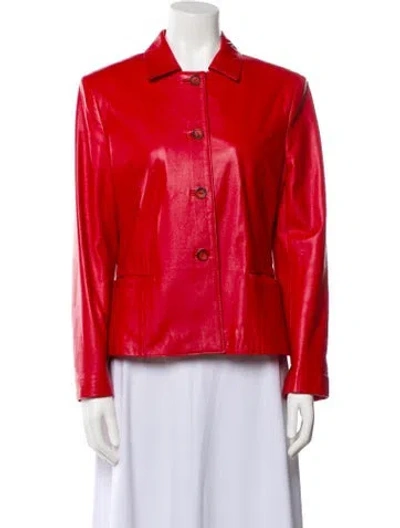 Pre-owned Casa Lopez Jacket In Red