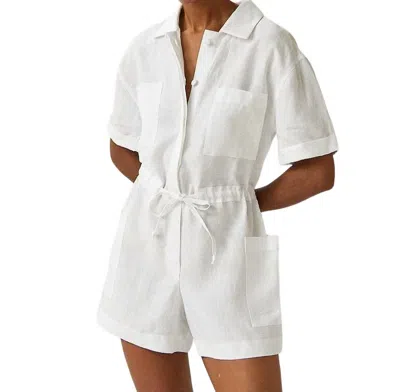Casa Raki Juana Jumpsuit In White