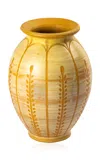 Casa Salmaa - Caña Vintage Pottery Vase - Multi