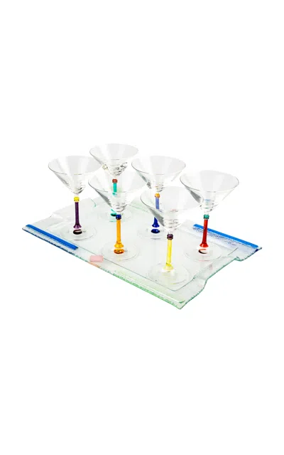 Casa Salmaa - Luca Vintage Martini Set - Multi