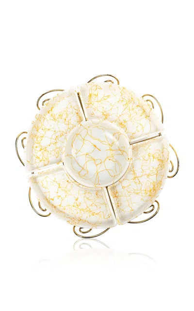 Casa Salmaa - Totto Vintage Sectioned Serving Tray - Multi