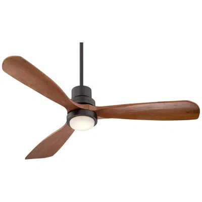 Casa Vieja 52" Casa Delta Dc Bronze Outdoor Cct Led Ceiling Fan With Remote