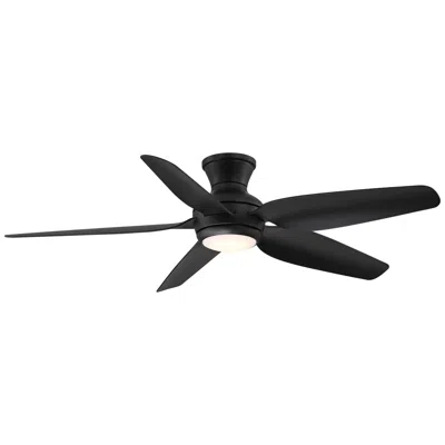 Casa Vieja 52"  Del Diego Black Damp Rated Hugger Fan With Remote