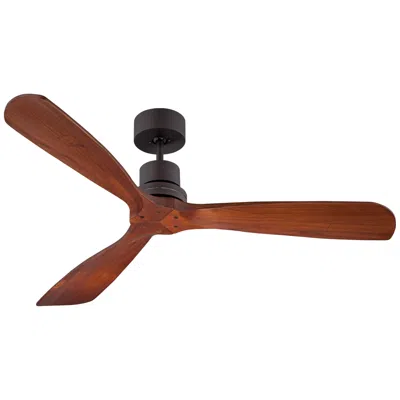 Casa Vieja 52"  Delta Dc Bronze Outdoor Ceiling Fan With Remote