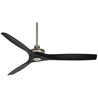 Casa Vieja 52"  Windspun Dc Brushed Nickel Ceiling Fan With Remote