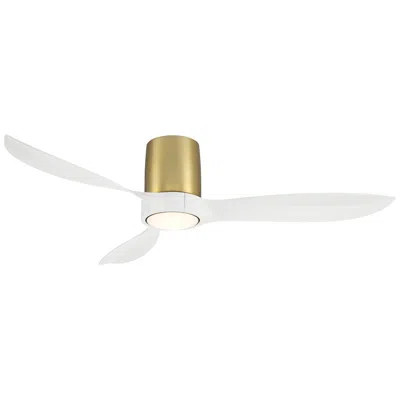 Casa Vieja 54"  Magnolia Brass Indoor/outdoor Led Hugger Ceiling Fan