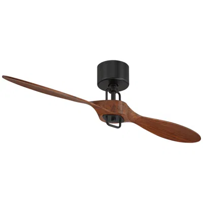 Casa Vieja 56"  Longbow Black And Walnut Indoor/outdoor Ceiling Fan