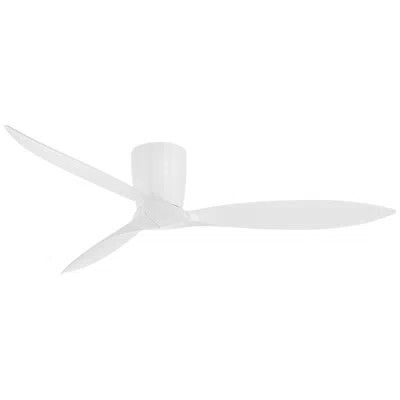 Casa Vieja 56"  Tre Matte White Indoor/outdoor Hugger Ceiling Fan