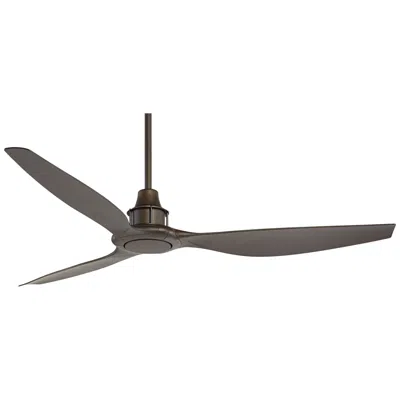 Casa Vieja 58" Interceptor Oil Rubbed Bronze Damp Ceiling Fan