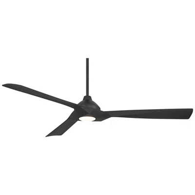 Casa Vieja 60"  Orin Matte Black Indoor/outdoor Led Ceiling Fan