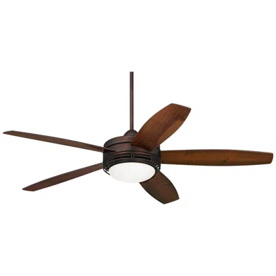 Casa Vieja 60"  Province Bronze Led Outdoor Ceiling Fan With Remote