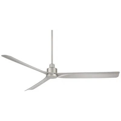 Casa Vieja 60"  Sailplane Silver Damp Ceiling Fan With Remote