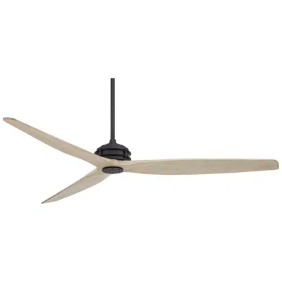Casa Vieja 62"  Coronado Aire Black-white Oak Damp Rated Fan