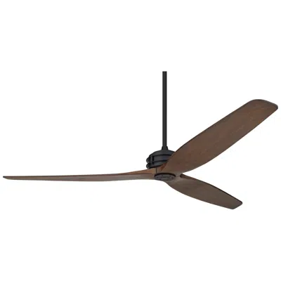 Casa Vieja 62"  Coronado Aire Matte Black Damp Rated Fan With Remote