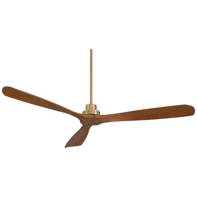 Casa Vieja 66"  Delta Dc Xl Soft Brass Ceiling Fan