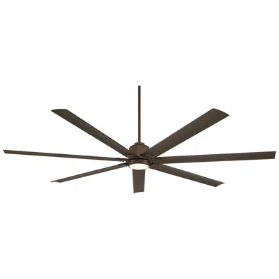 Casa Vieja 84"  Airbender Emperial Bronze Led Ceiling Fan With Remote