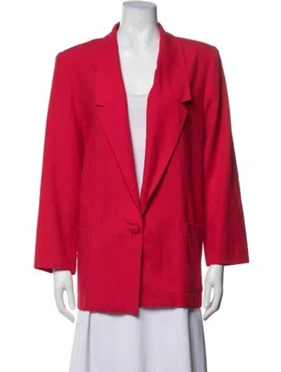 Pre-owned Casablanca 1980's Blazer In Red