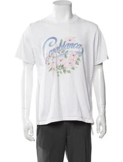 Pre-owned Casablanca 2021 Graphic Print T-shirt In Neutrals