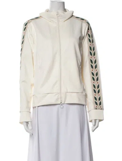 Pre-owned Casablanca 2021 Laurel Tracksuit Jacket In Neutrals