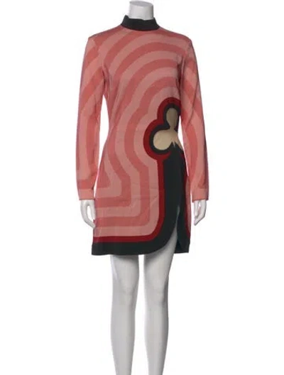 Pre-owned Casablanca 2021 Mini Dress In Pink