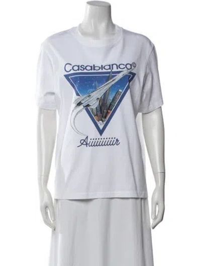 Pre-owned Casablanca 2022 Alliiir T-shirt In White