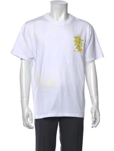 Pre-owned Casablanca 2022 Graphic Print T-shirt In White
