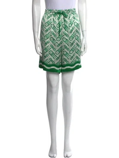 Pre-owned Casablanca 2022 Mini Shorts In Green