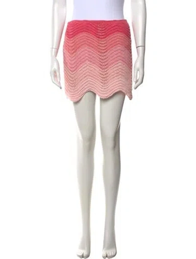 Pre-owned Casablanca 2022 Mini Skirt In Pink