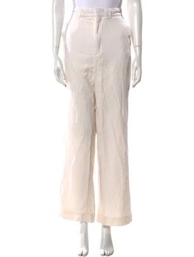 Pre-owned Casablanca 2022 Straight Leg Pants In Neutral