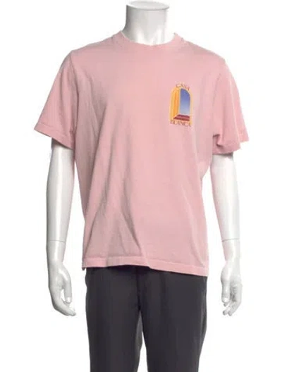 Pre-owned Casablanca 2023 Graphic Print T-shirt In Pink