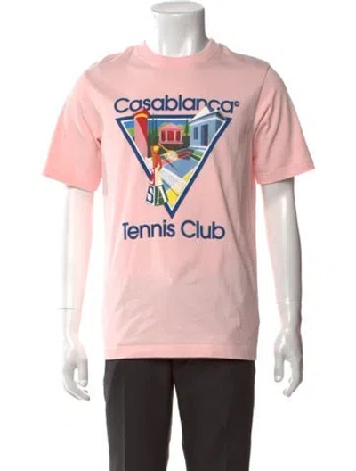 Pre-owned Casablanca 2023 Graphic Print T-shirt In Pink