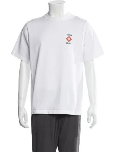 Pre-owned Casablanca 2023 Graphic Print T-shirt In White